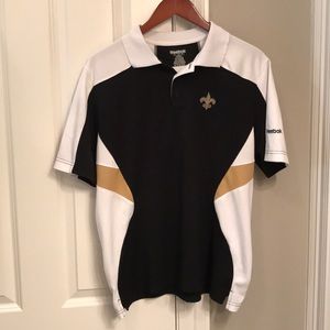 New Orleans Saints Reebok polo